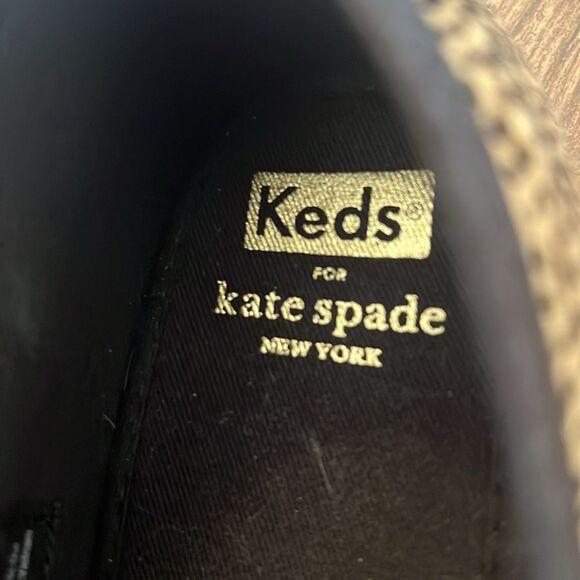 Keds for Kate Spade Tan and Black Slip-On Loafers - Picture 6 of 7